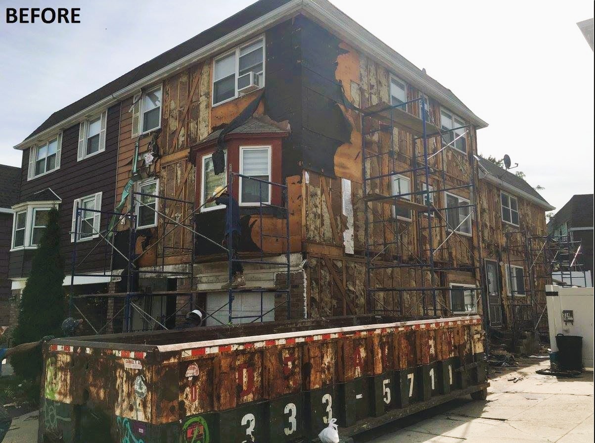 Photo of Home Before Stucco Replacement Photo of Home Before Stucco Replacement